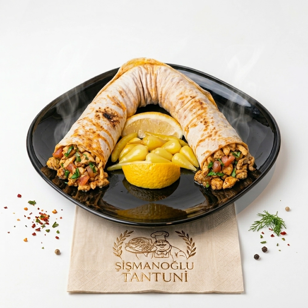 Tavuk Tantuni Dürüm (100gr.)